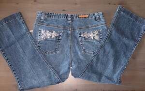 Cos Jeans Women's Size 12 Embellished Bootcut Jeans